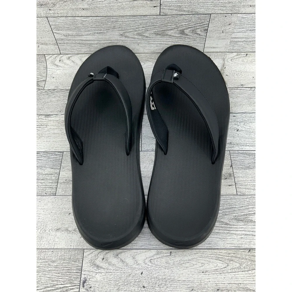 Nike Solay Thong Black Men Flip Flop Sandals AO3621-001 Sz 7